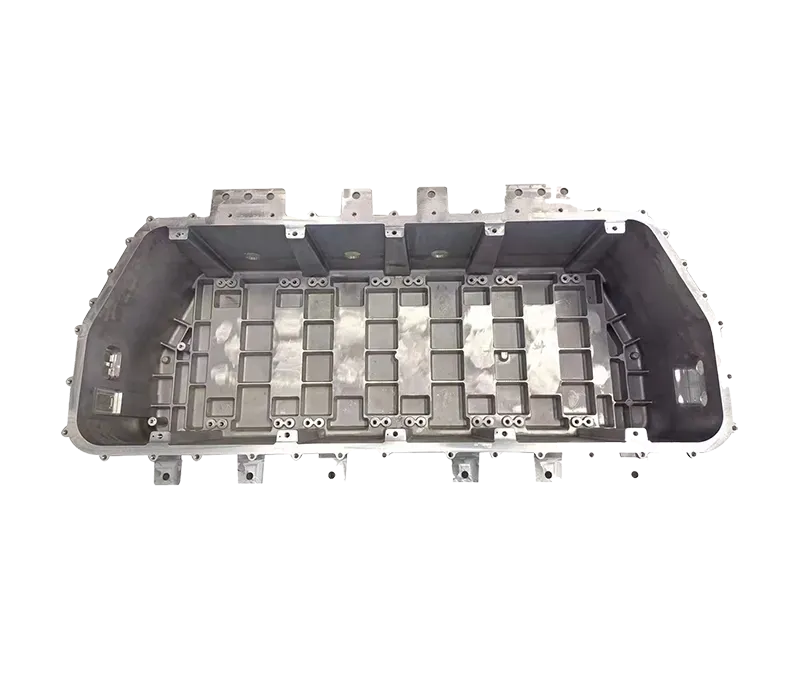 Aluminum die cast battery tray