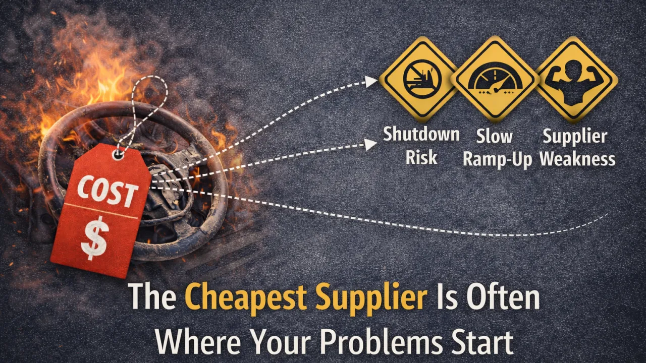 The Cheapest Supplier Is Often Where Your Problems Start