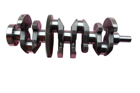 Forged steel crankshaft