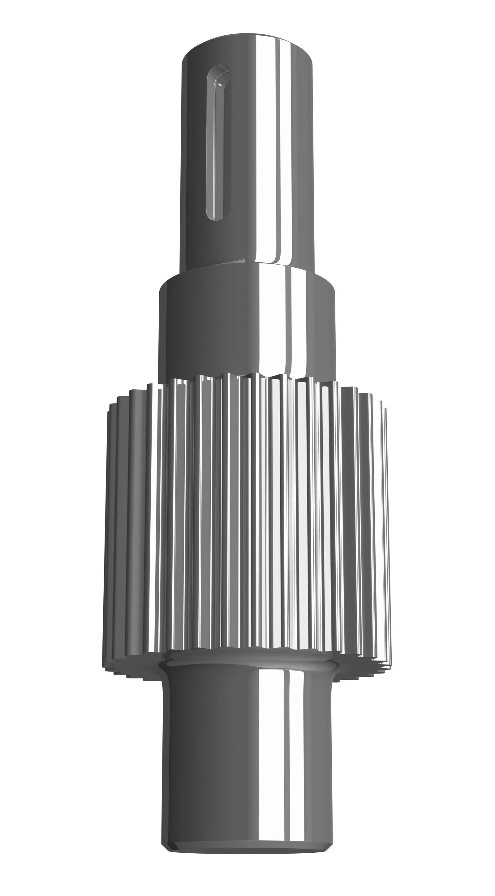 Machined gear shaft