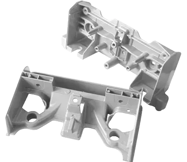 Magnesium die cast seat support